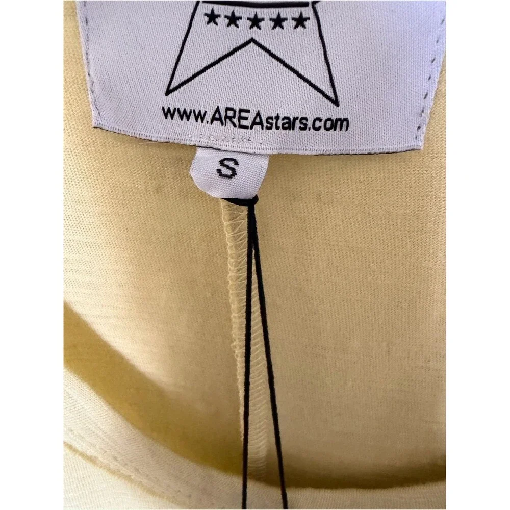 AREA STARS Pale Yellow Tunic Dress